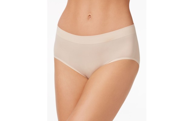  Skinsense Hi Cut Seamless Brief Underwear (Sand, X-Large)