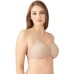  Women’s Halo Lace Full Coverage Underwire Bra, Toast, 38 C