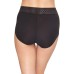  Women’s Subtle Beauty Brief Panty, Black, Small