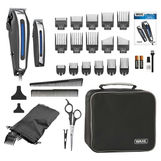  Deluxe Haircut Clippers with Trimmer and Storage Case (Model  79521-100)