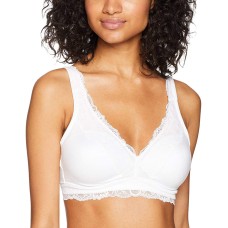 Warner’s Lace Escape Wirefree Contour Bra with Lace Trim RO3361A