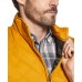 Men’s Diamond Quilted Vest (Gold, 2XL)