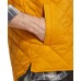  Men’s Diamond Quilted Vest (Gold, 2XL)