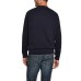  Vintage Men’s Fair Isle Sweater (Navy, XXL)