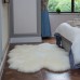 Natural Extra Soft Touch Sheepskin Plush Area Rug Bright 70.9″ x 43.3″