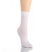  Women’s Cotton Socks (White, Small)