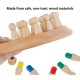 Wooden Memory Chess for Cognitive Development of Toddlers, Montessori Education Sensory Learning with Board Games for Preschool Children, Kindergarten Teaching Aids, Pack Of 2