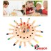 Wooden Memory Chess for Cognitive Development of Toddlers, Montessori Education Sensory Learning with Board Games for Preschool Children, Kindergarten Teaching Aids