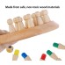 Wooden Memory Chess for Cognitive Development of Toddlers, Montessori Education Sensory Learning with Board Games for Preschool Children, Kindergarten Teaching Aids