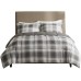  Woodsman Reversible 3-Pc. Comforter Set (Gray, Full/Queen)