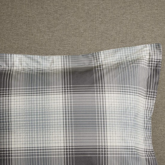  Woodsman Reversible 3-Pc. Comforter Set (Gray, Full/Queen)