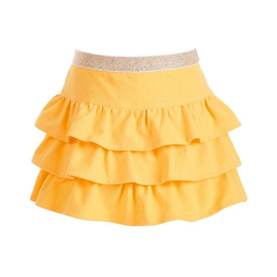 Yellow Tiered Skirt (2T-Darkyellow)