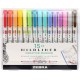  Mildliner, Double Ended Highlighter, Broad and Fine Tips, Assorted Colors, 15 Pack