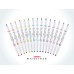  Mildliner, Double Ended Highlighter, Broad and Fine Tips, Assorted Colors, 15 Pack