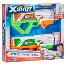 Zuru Water Gun Toy for Kids 2 for 1 Epic Water Blaster (2 Pack)