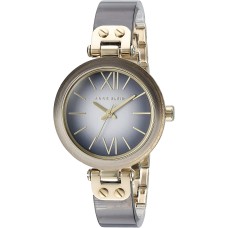 Anne Klein Women’s AK/2212GYGB Grey Ombre Resin Bangle Watch