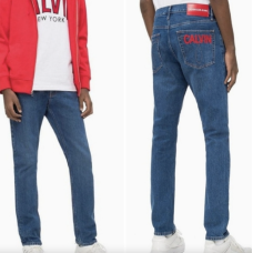 Calvin Klein Slim Etroit Jeans, Model No: CKJ 026 (Denim, 32×32)