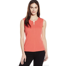 Calvin Klein Women’s Textured Shell W/Hardware (Watermelon, Medium)