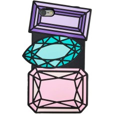 Celebrate Shop Gems iPhone 6/6s Case; Purple, Blue & Pink