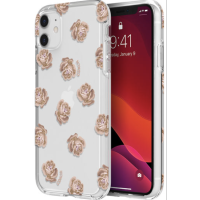 Coach Protective Case for iPhone 12 & 12 pro (Clear/Pink/Glitter)