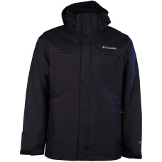 Columbia Men’s Arctic Trip II Interchange Omni-Heat Jacket (Black, L)