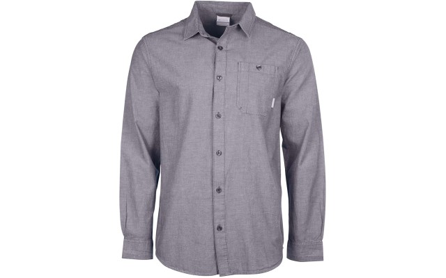  Men’s Big South Fork Long Sleeve Shirt (Gray, Small)
