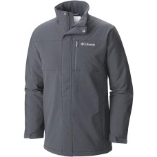 Columbia Men’s Steel Ledge Insulated Softshell Jacket (Gray, Large)