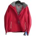  Women’s POWderhouse II Jacket (Red Hibiscus, Large)
