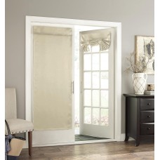 Eclipse Tricia Room Darkening Window Door Panel (Stone, 26” x 68”)