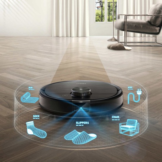  DEEBOT T8 AIVI Vacuuming and Mopping Robot with Auto-Empty Station
