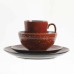  Milanto Durable Stoneware Glazed 16 Piece Dinnerware Set