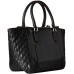  Ophelia Quilted Satchel Logo Embossed