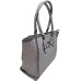  Women’s Purse Handbag Huron Tote Signature Logo Grey
