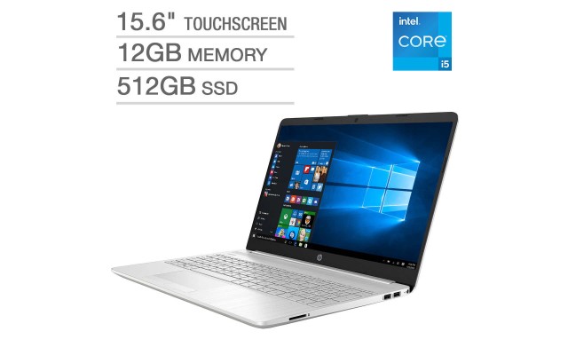  15.6″ Touchscreen Laptop – 11th Gen Intel Core i5-1135G7 Model  15-DW3025CL