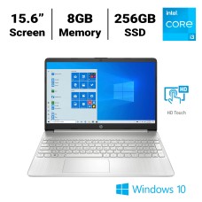 HP 15-dy2074nr Laptop, 11th Generation Intel Core i3-1115G4 Processor, 8GB Memory, 256GB SSD