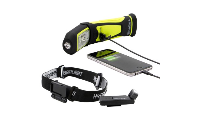Hybridlight Mammoth Solar Multi-Light / Charger and Headlamp 75 Lumens Model 1298