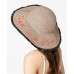  Concepts Sea La Vie Fringe Floppy Hat (Soft Pink, One Size)