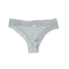 Jenni Women's by Jennifer Moore Cheeky Lace-Trim Thongs Panty