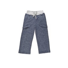 Kleverkids Boys Casual Pants – Soft Cotton, Pull-On/Drawstring Closure