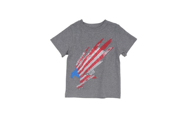  Toddler Baby Boys Tiger, Compass Graphic Printed Peruvian Cotton Short Sleeve T-Shirt for 2, 3, 4, 5, 6, 8 Years, Heather Grey, 2