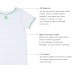  Toddler Baby Boys Tiger, Compass Graphic Printed Peruvian Cotton Short Sleeve T-Shirt for 2, 3, 4, 5, 6, 8 Years, White, 2