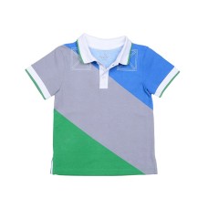 Kleverkids Toddler Baby Boys Tiger, Compass Graphic Printed Peruvian Cotton Short Sleeve T-Shirt for 2, 3, 4, 5, 8 Years