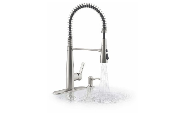  Semi-Professional Kitchen Faucet with Soap Dispenser