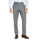  Mens Glen Plaid Business Dress Pants (Gray), Gray, 40X32