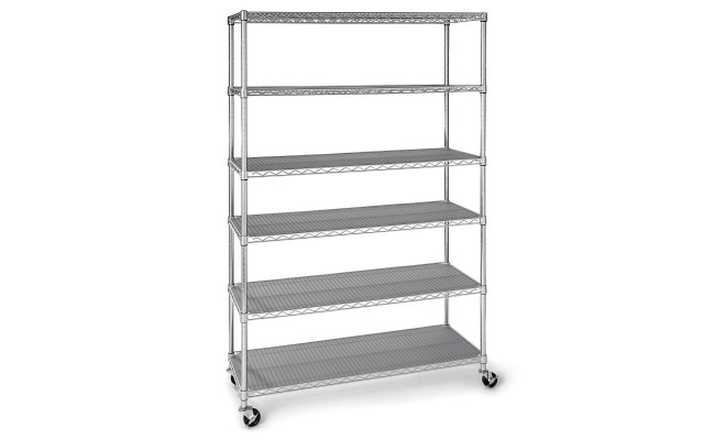 Member’s Mark 6-Tier NSF Steel Wire Shelving, 47.5″ x 18″ x 72″