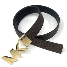 Michael Kors Women's Mk Logo Reversible Belt