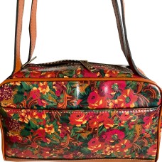 Patricia Nash Manali Satchel Rustic Nature Bag