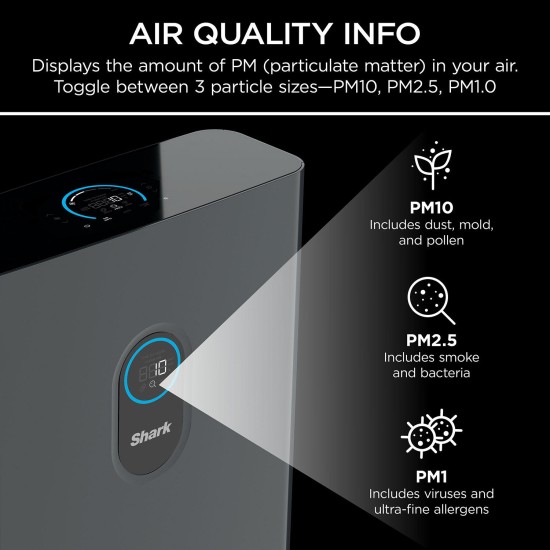  Air Purifier 4 True HEPA with Advanced Odor Lock, Touch screen