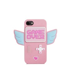 Skinnydip London Women’s Game Over Silicone iPhone 7/8 Case (Pink)
