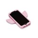  Women’s Game Over Silicone iPhone 7/8 Case (Pink)
